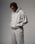 Hoodie cinza com capuz